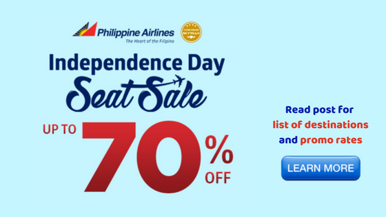 philippine airlines independence day sale