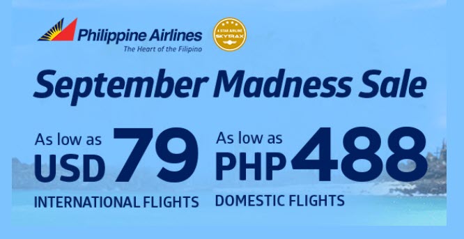 Philippine Airlines promo september madness sale