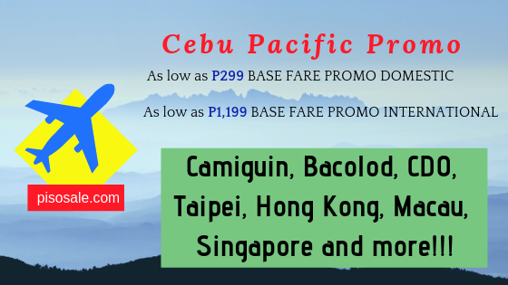 cebu pacific promo fares including april and may 2019