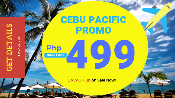 499 pesos promo Cebu Pacific 2019