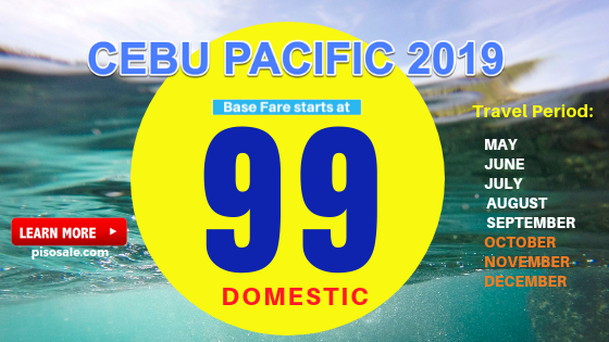 cebu pacific promos 2019 99 pesos