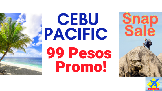 Cebu Pacific Promo snap sale june to october 2019