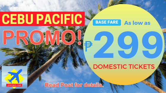 cebu pacific promo with proof 299